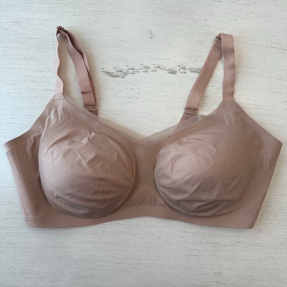 Honeylove Crossover Wireless Bra Sand Color 1X 40C/D